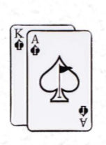Ace/King Golf Hat & Ball Marker