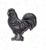 Black Cock Golf Hat & Ball Marker