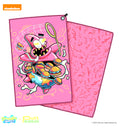 [Magnetic] 'Krusty Patrick' Golf Towel w/ Attachable Plankton Ball Marker