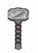 Thor's Hammer Golf Hat & Ball Marker