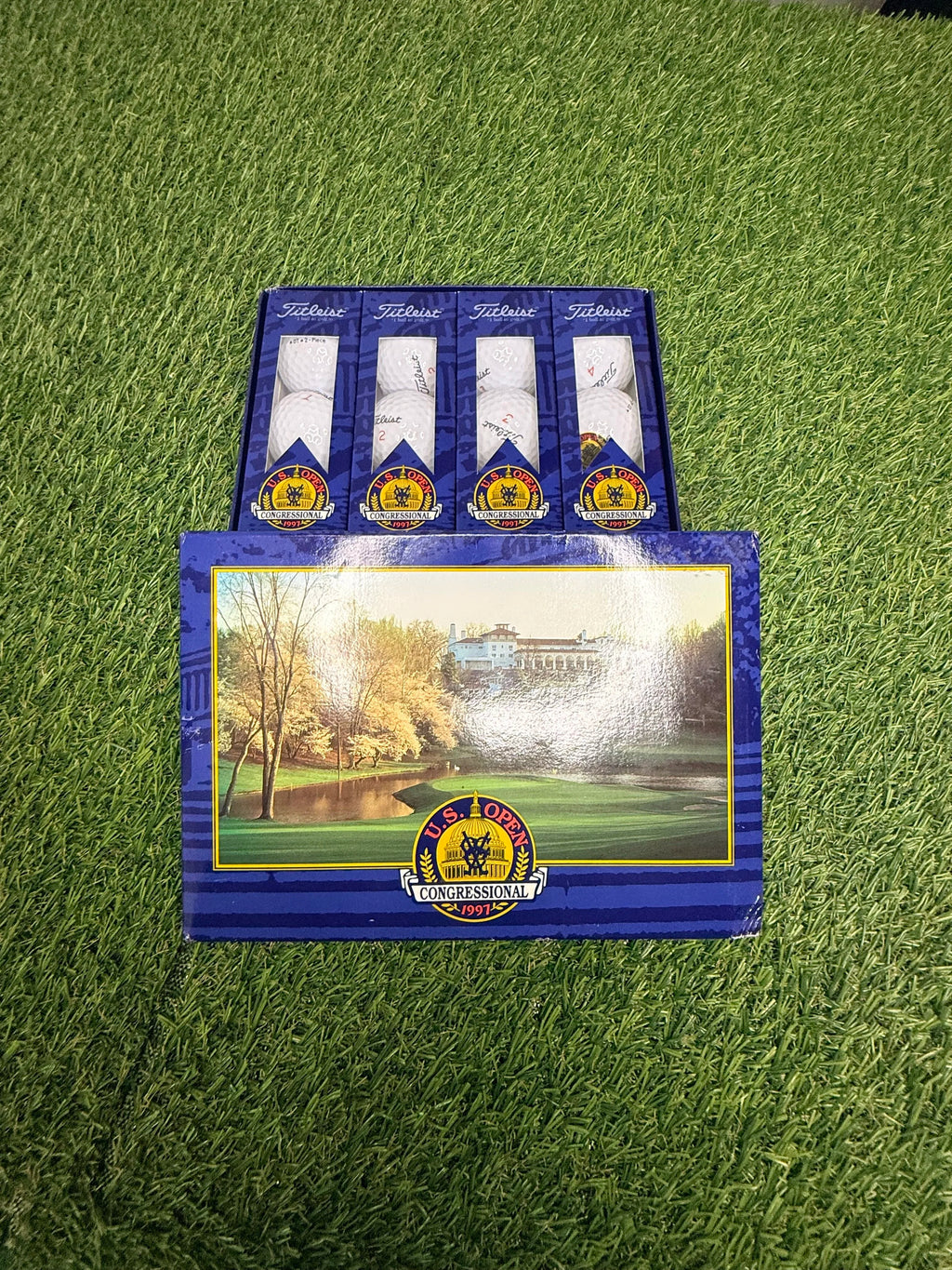 Vintage 1997 Congressional US Open Golf Balls