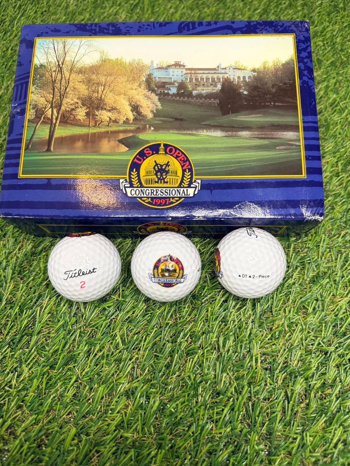 Vintage 1997 Congressional US Open Golf Balls