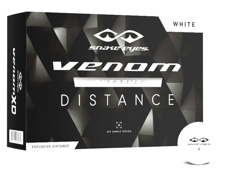 2025 Snake Eyes XD Venom Golf Balls Dozen