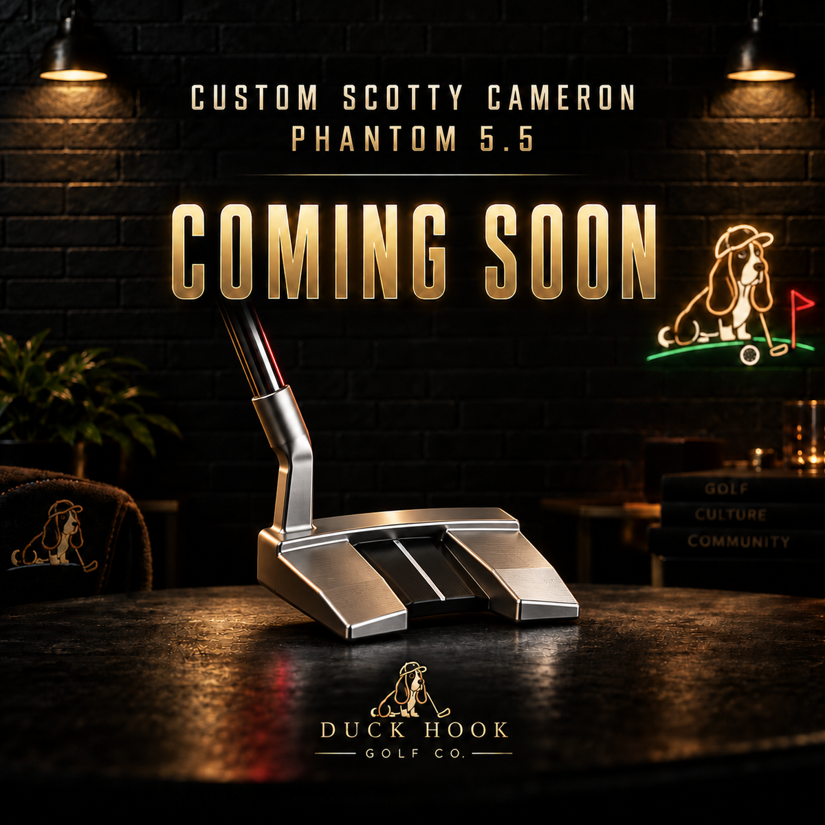 Scotty Cameron Cutom Phantom 5.5